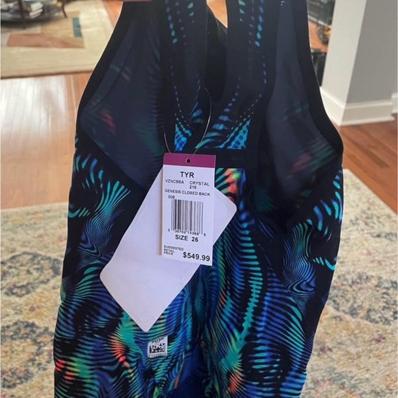 TYR VENZO Genesis Closed Back Crystal 216 techsuit kneeskin - Picture 6 of 7